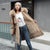 Parka à capuche avec col en fourrure pour femme