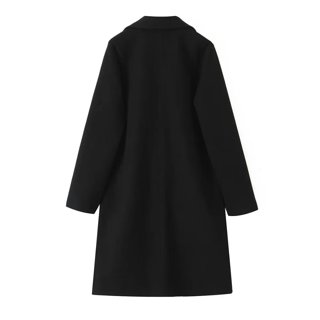 Manteau droit classique pour femmes
