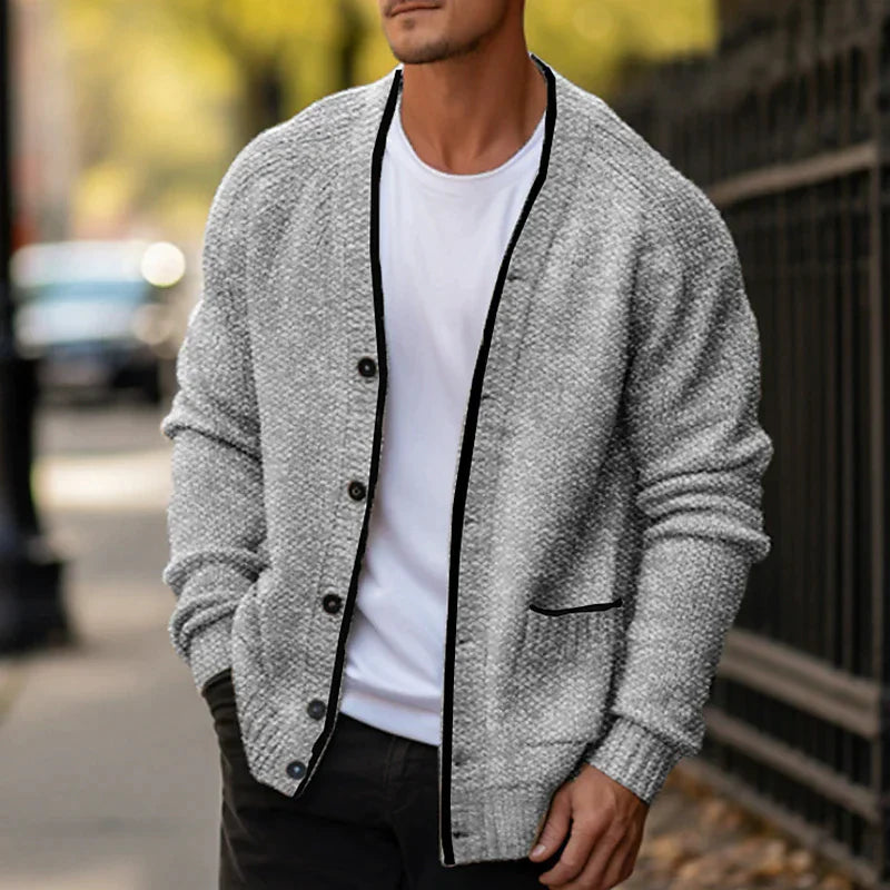 Variant image for Pull Homme Col Roulé en Laine Élégant pour Hiver-1