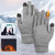 Gants d'hiver classiques en tricot à écran tactile