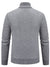 Pull pour homme à fermeture éclair en tricot doux élégant-5
