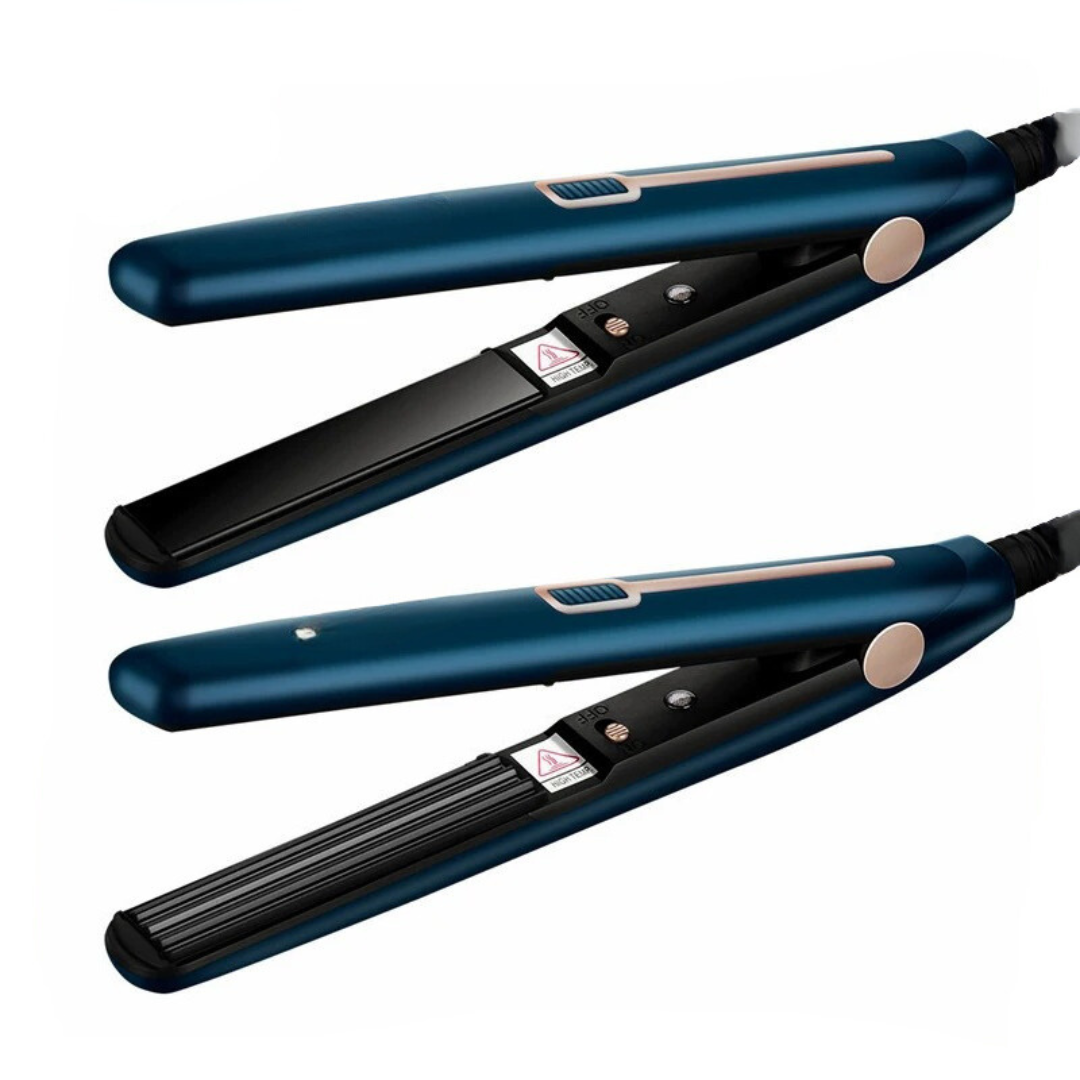 Lisseur et boucleur de cheveux portable 2 en 1