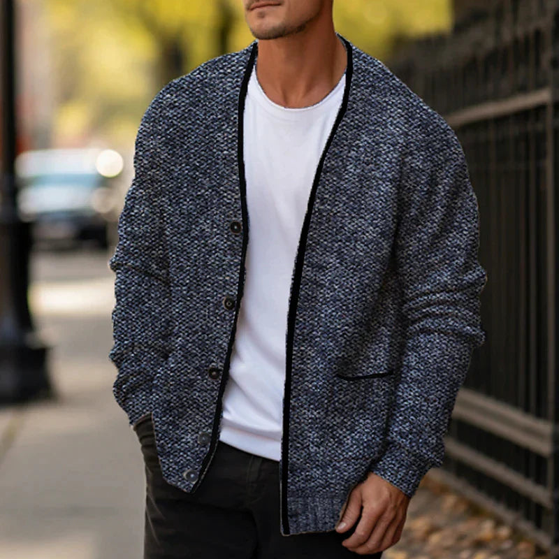 Variant image for Pull Homme Col Roulé en Laine Élégant pour Hiver-3