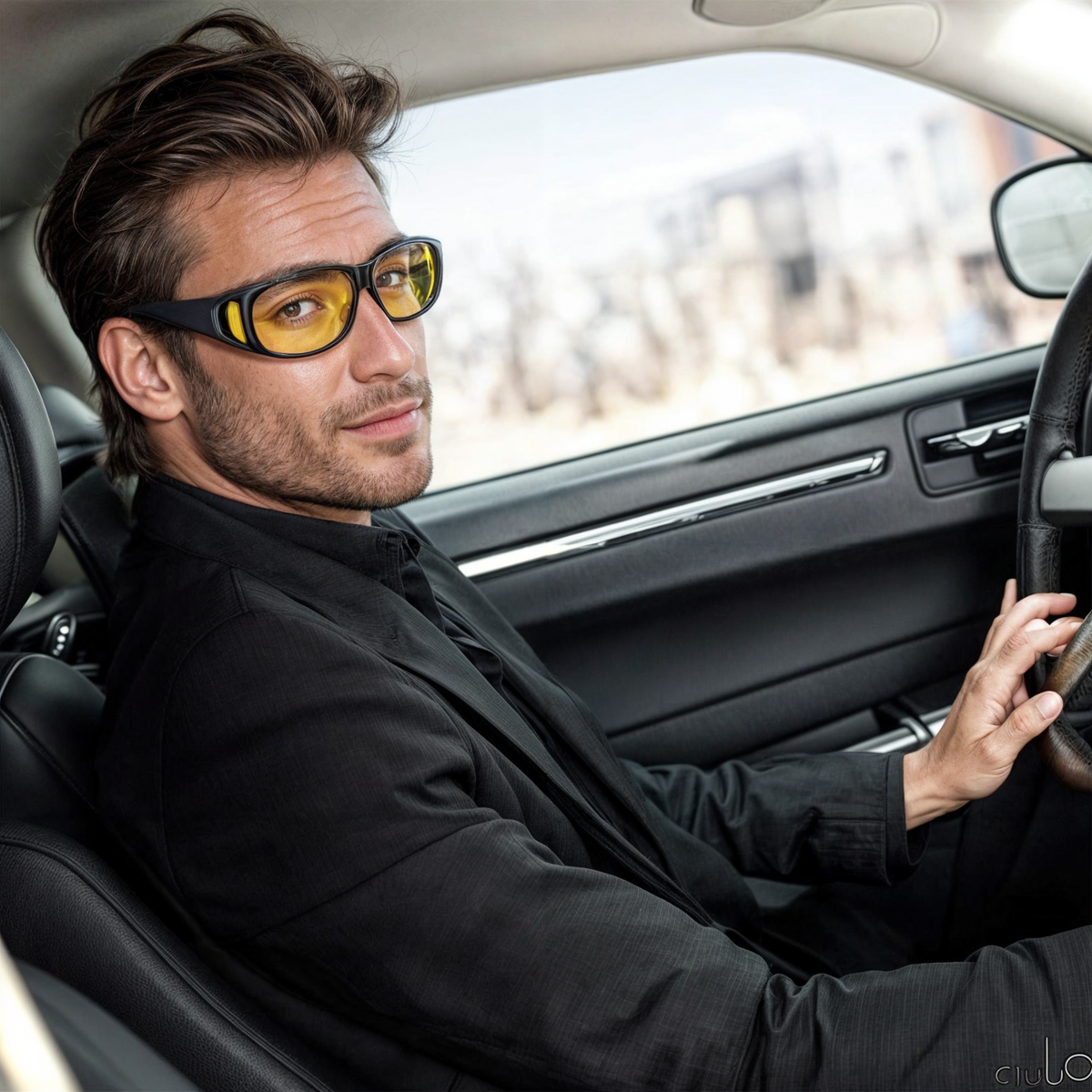 Lunettes de vision nocturne anti-éblouissement