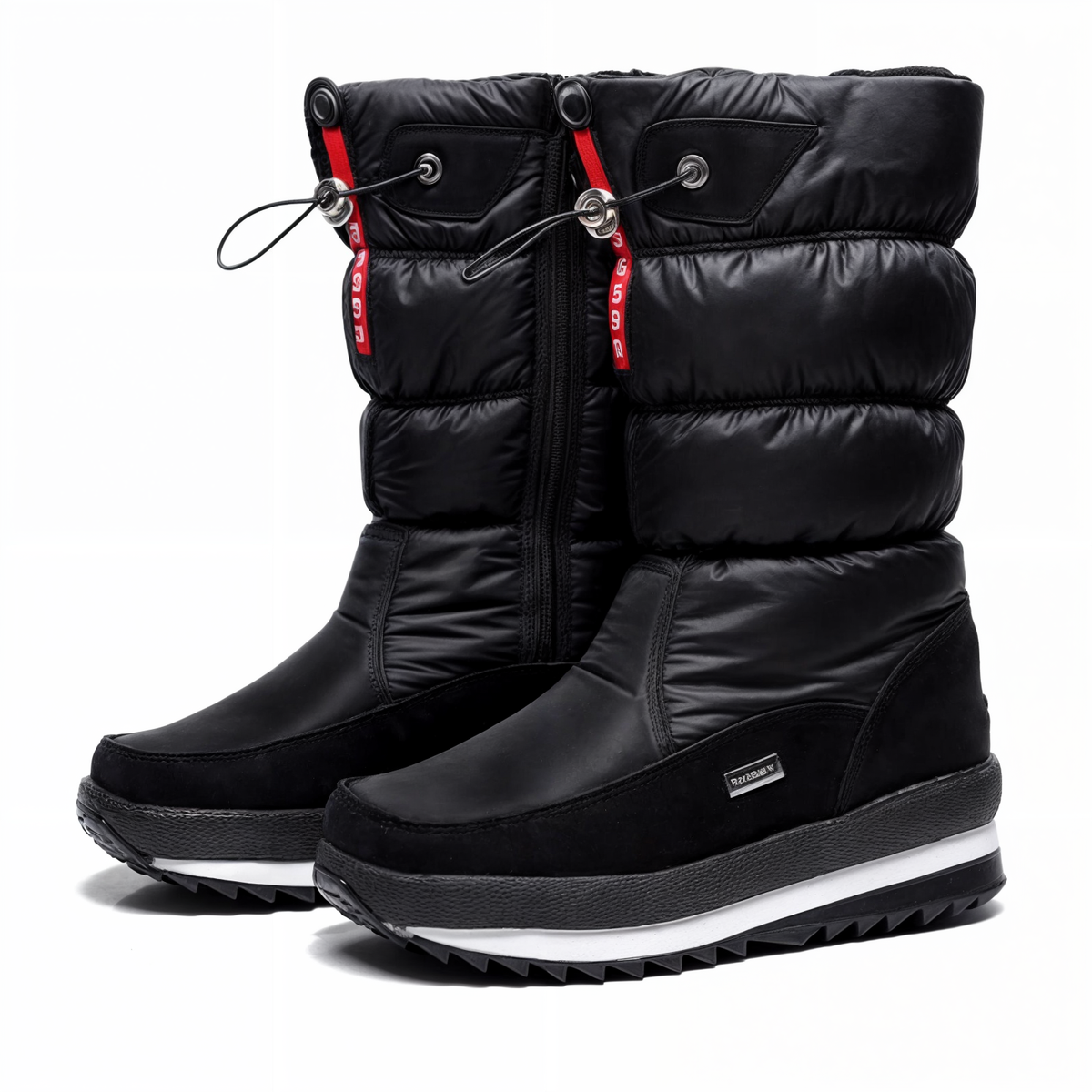 Bottes d&#39;hiver en peluche épaisse pour femmes