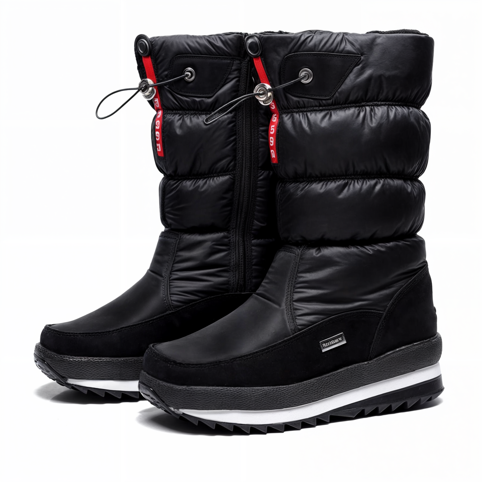 Bottes d'hiver en peluche épaisse pour femmes