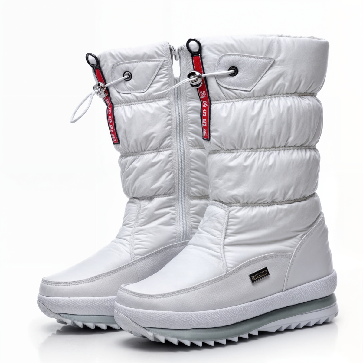 Bottes d'hiver en peluche épaisse pour femmes