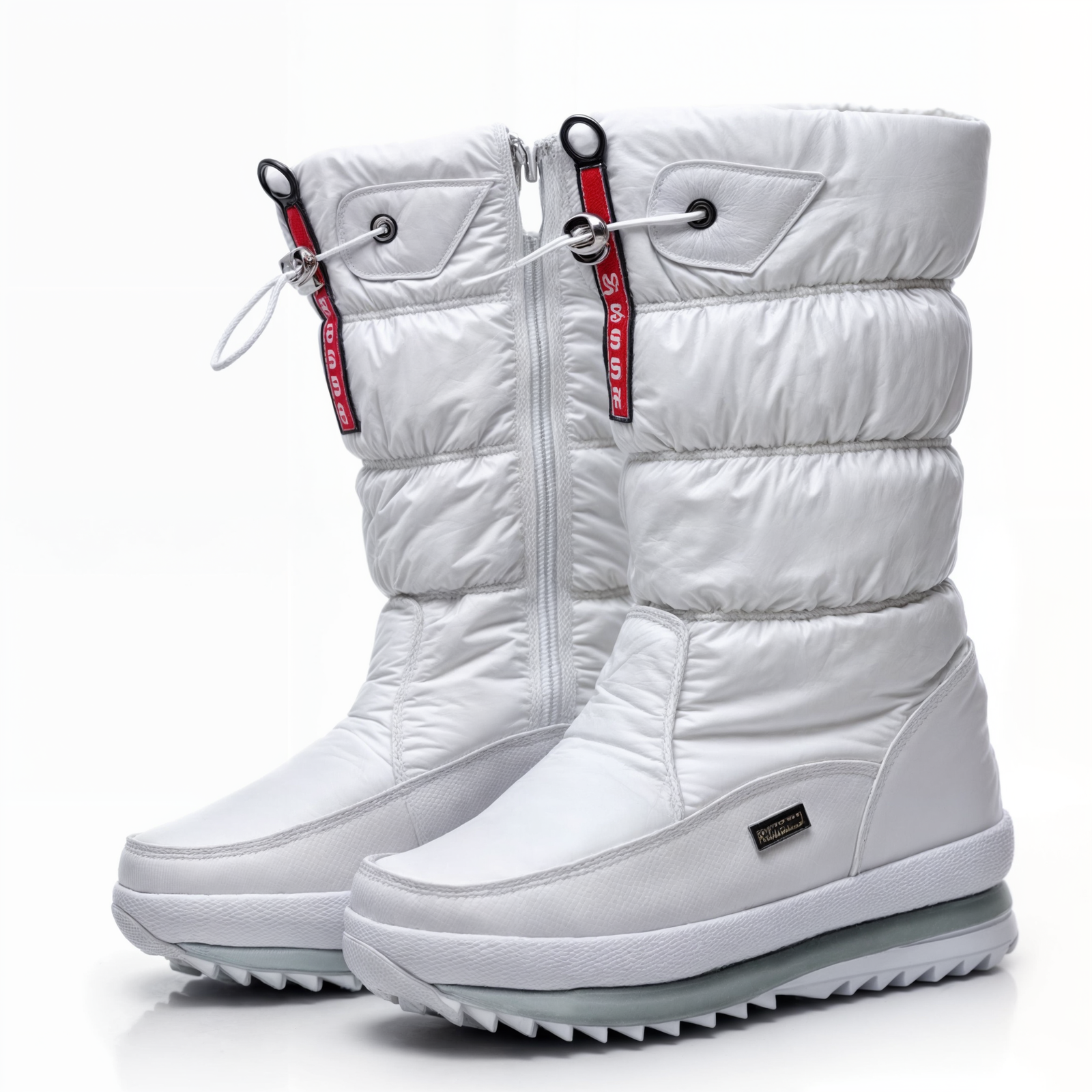 Bottes d'hiver en peluche épaisse pour femmes