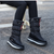 Bottes d'hiver en peluche épaisse pour femmes