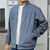 Veste d'hiver pour hommes en daim au design intemporel