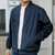 Veste d'hiver pour hommes en daim au design intemporel