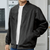 Veste d'hiver pour hommes en daim au design intemporel