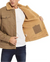 Veste Hiver Homme Vert Armée Sherpa Imperméable Résistante-5