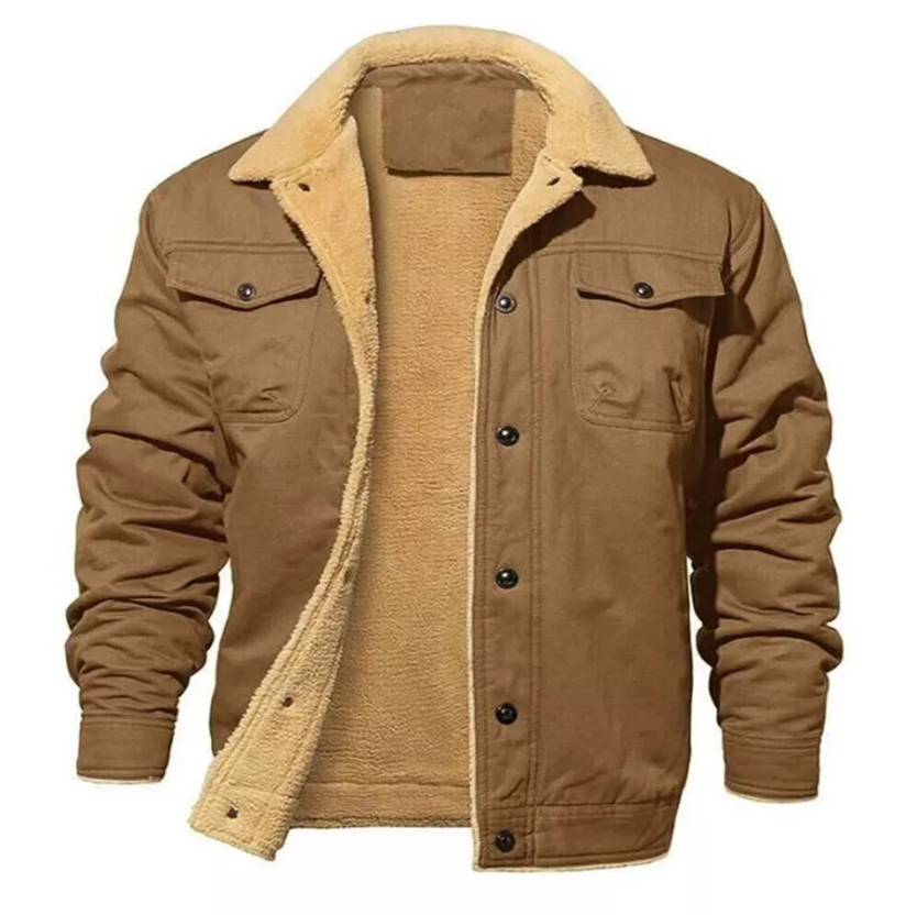 Veste en laine épaisse pour hommes