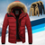 Parka en coton et duvet polaire pour hommes