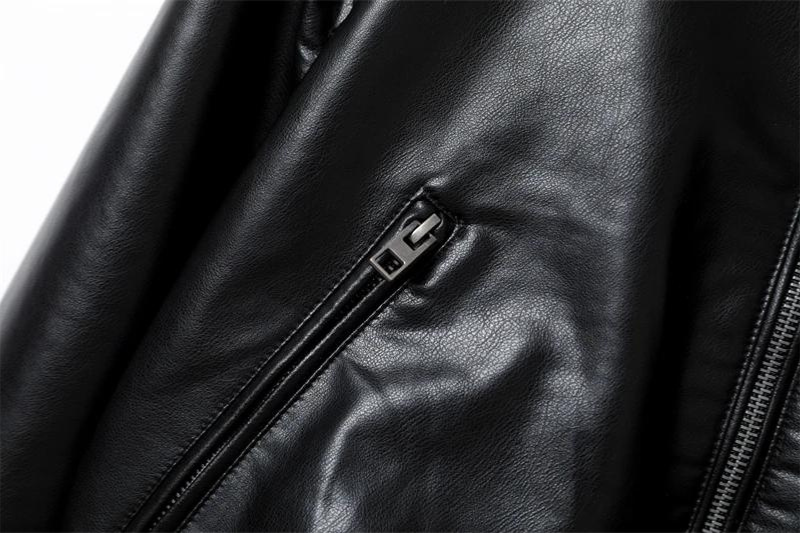 Veste de moto zippée pour femmes