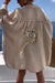 Variant image for Chemise Femme Surdimensionnée Coton Doux Casual-17
