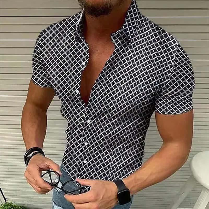 Variant image for Chemise Homme Élégante Douce avec Fermeture Éclair-15