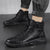 Chaussures pour hommes de randonnée en cuir robuste 6