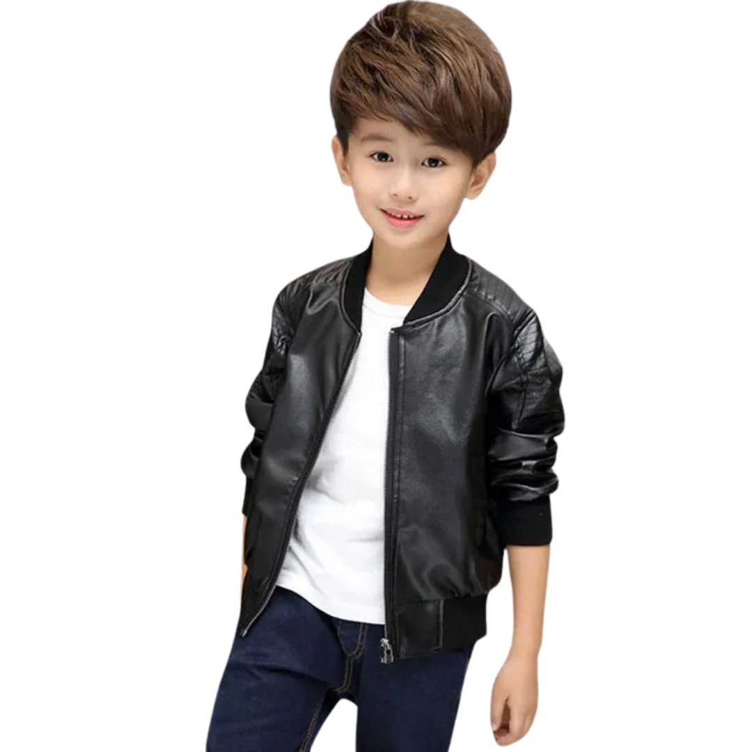 Veste de cuir pour enfants