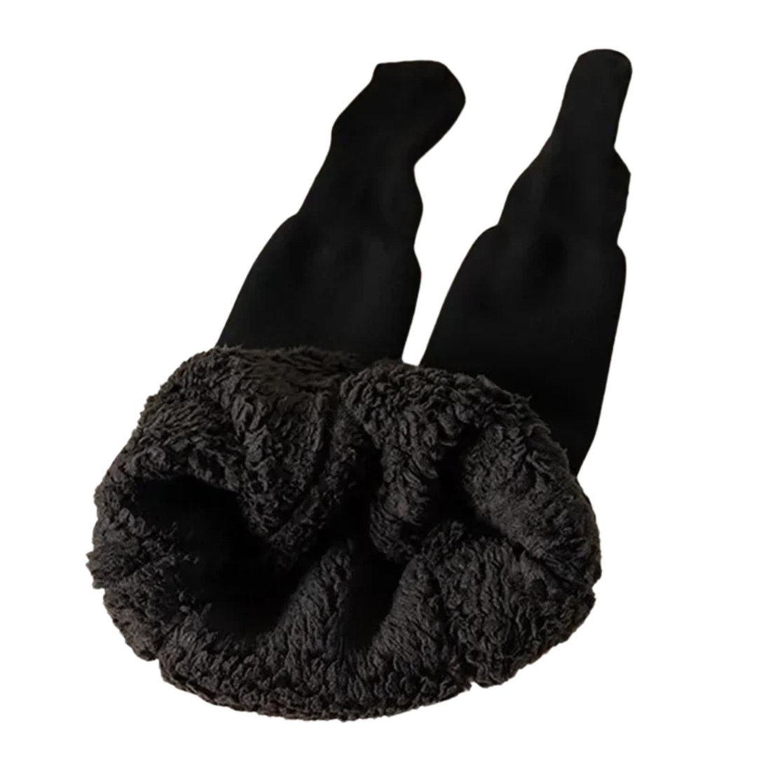 Collants d'hiver en coton épais pour enfants