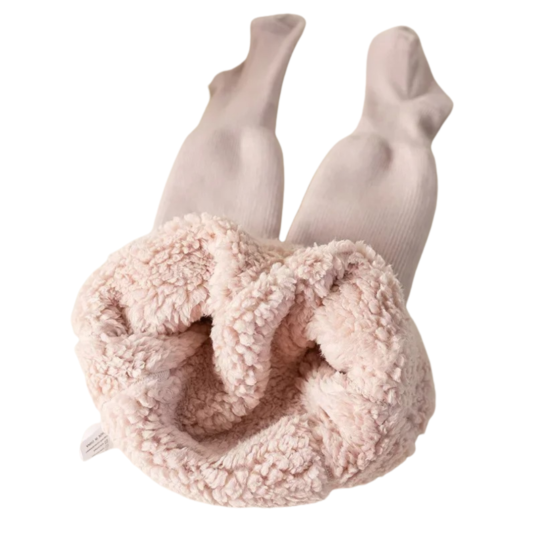 Collants d'hiver en coton épais pour enfants