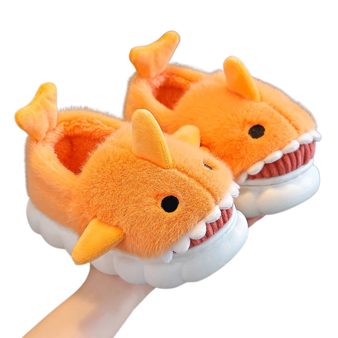 Chausson requin antidérapant pour enfants