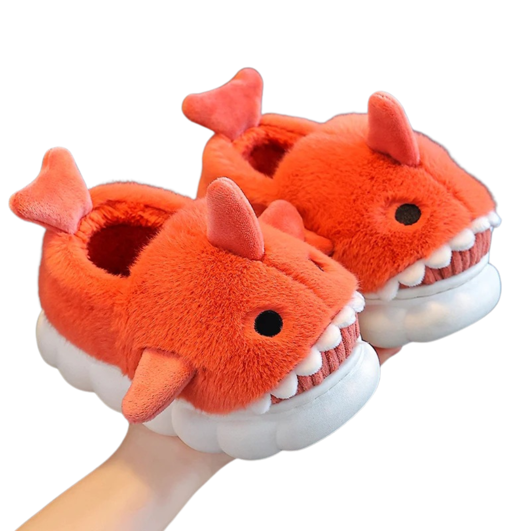 Chausson requin antidérapant pour enfants