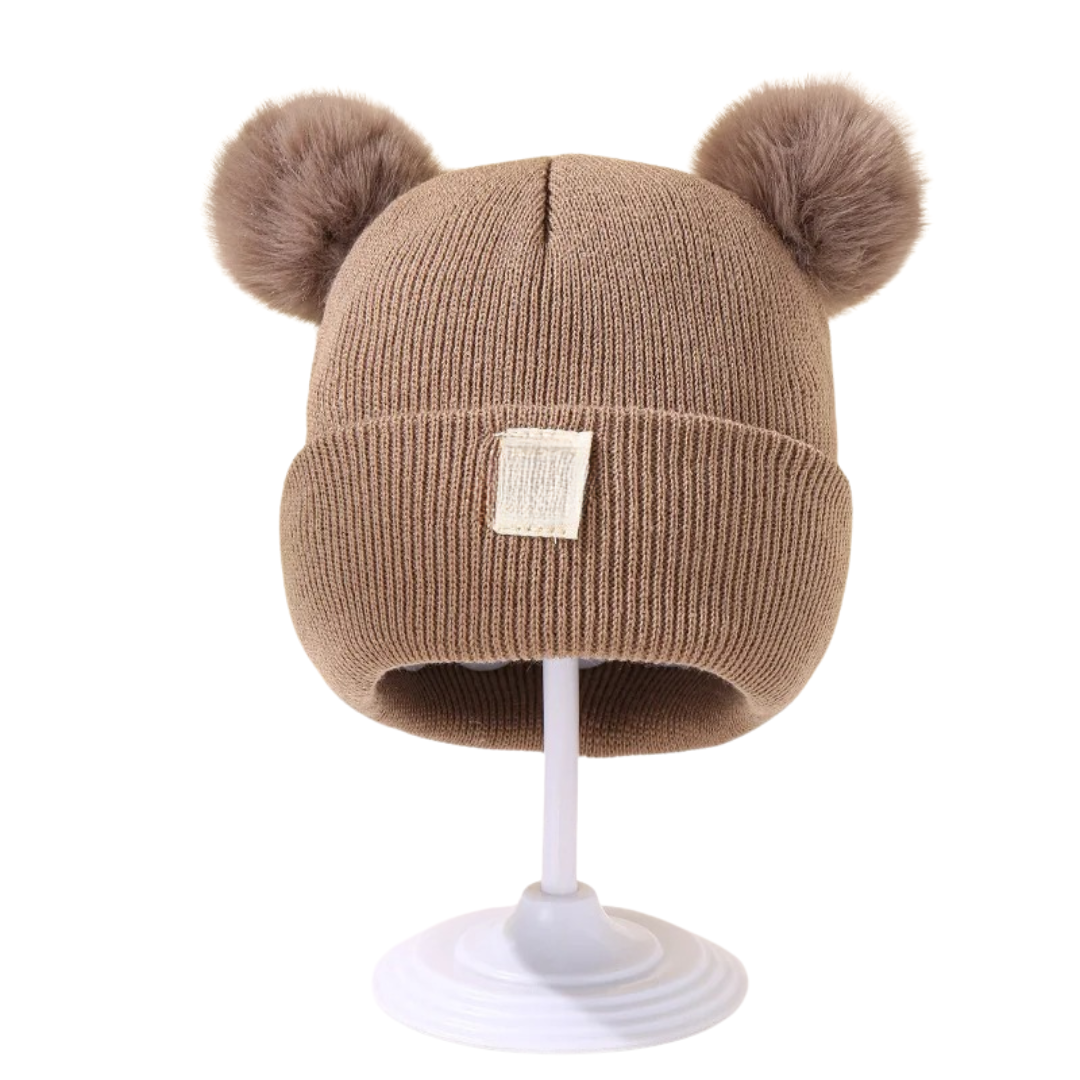 Bonnet bébé tricoté en laine