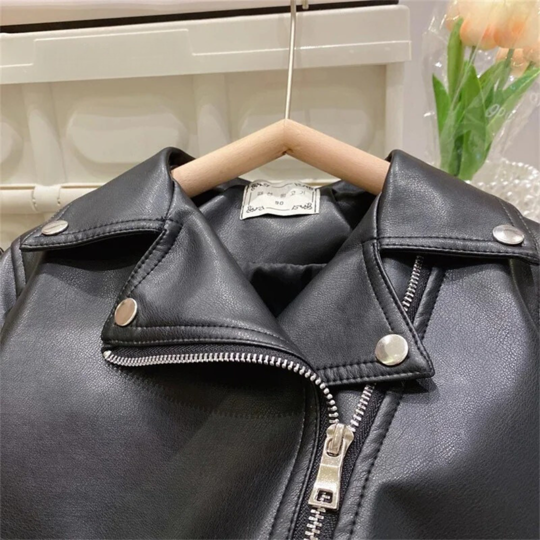 Veste en cuir pour enfants