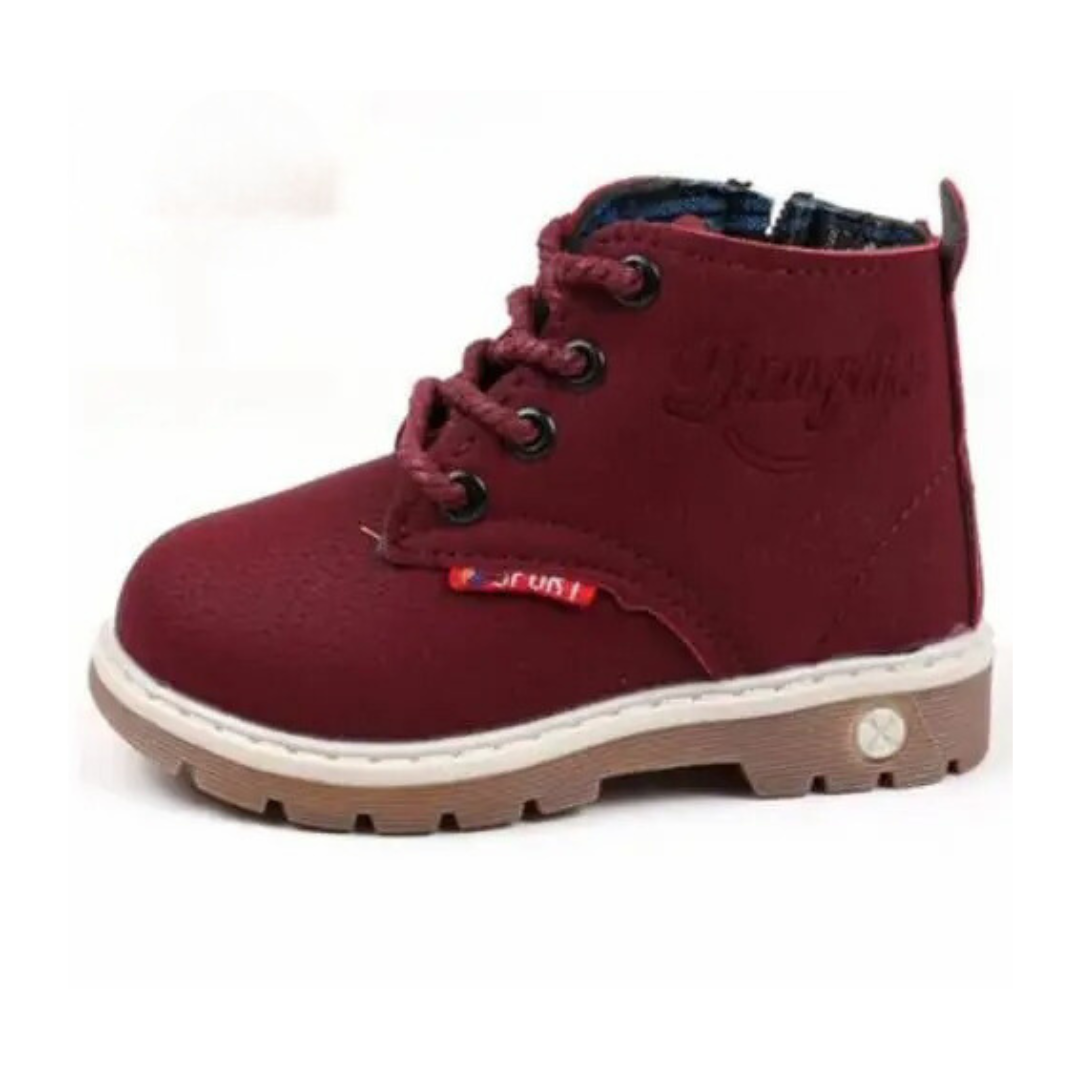 Bottes en cuir souple pour enfants