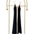 Robe en maille sans manches à col en V pour femmes