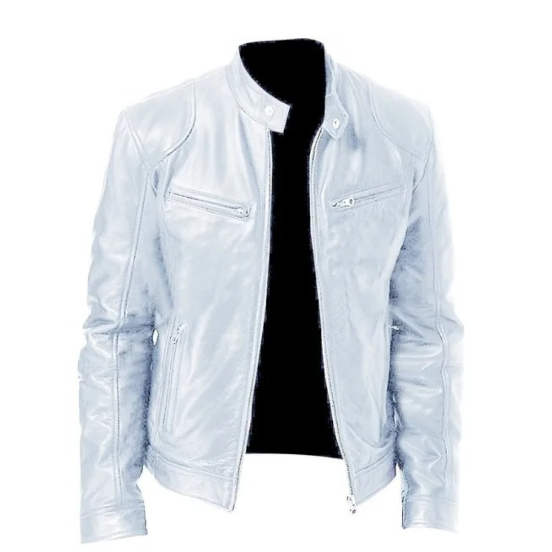 Veste de moto slim pour hommes