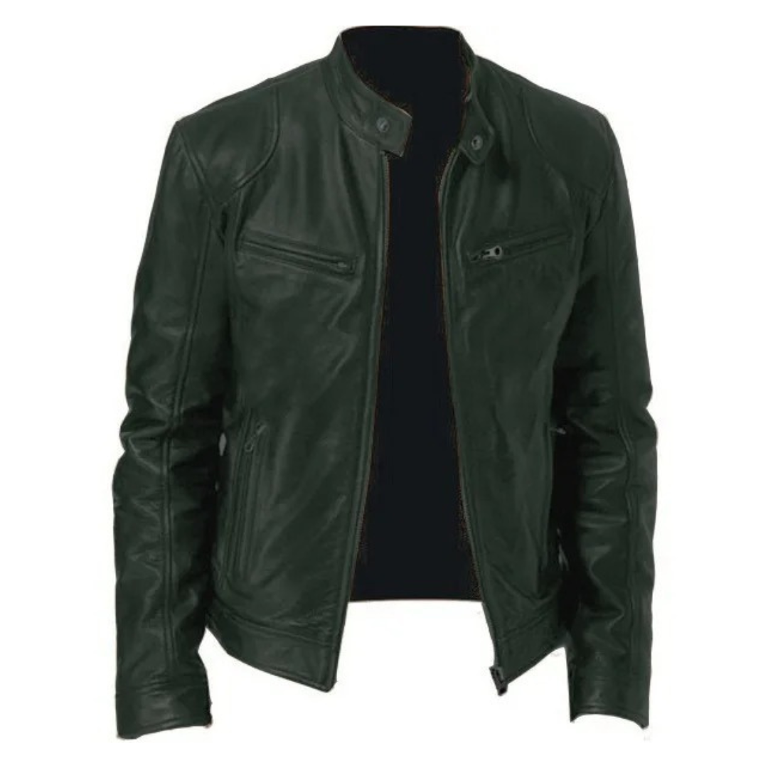 Veste de moto slim pour hommes