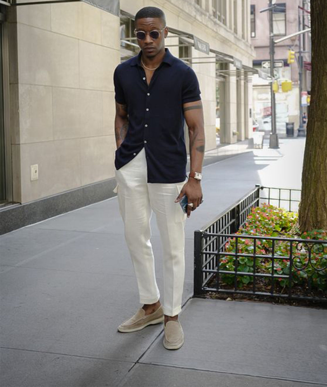 Mocassins pour hommes en cuir vintage 6