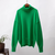 Pull en tricot à col montant pour femmes