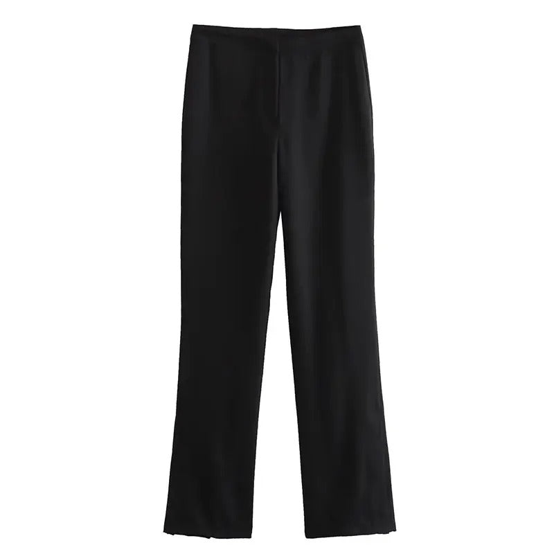 Ensemble tube et pantalon à épaules courtes pour femmes