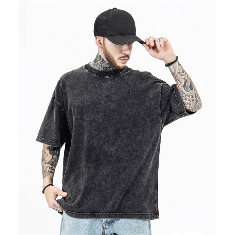 T-shirt ample surdimensionné pour hommes