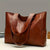 Sac fourre-tout vintage de grande capacité
