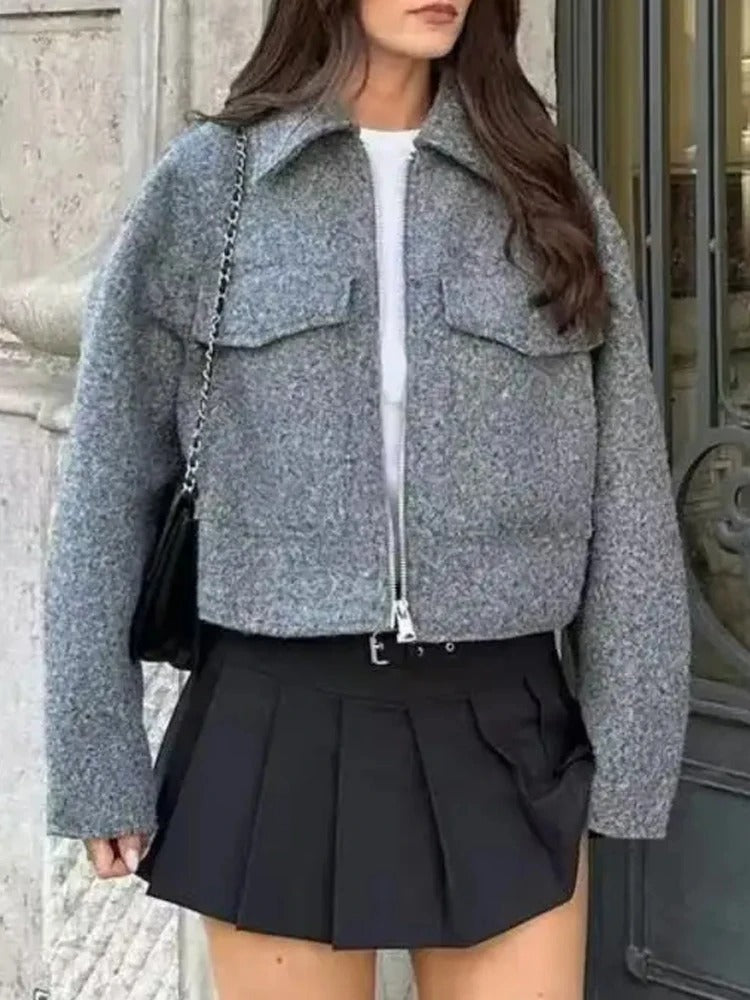 Veste courte d'hiver pour femmes