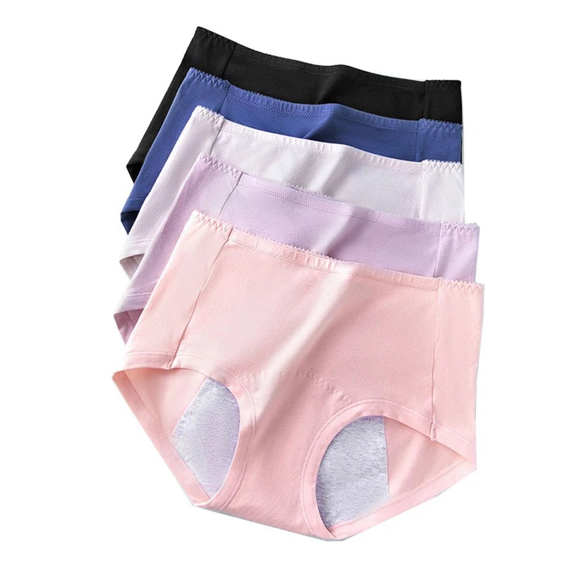 Culotte menstruelle anti-fuite taille haute