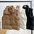 Gilet en duvet chaud pour femmes