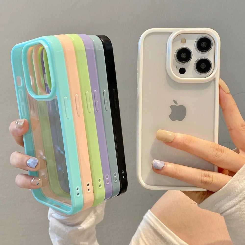 Coque en silicone Candy pour iPhone