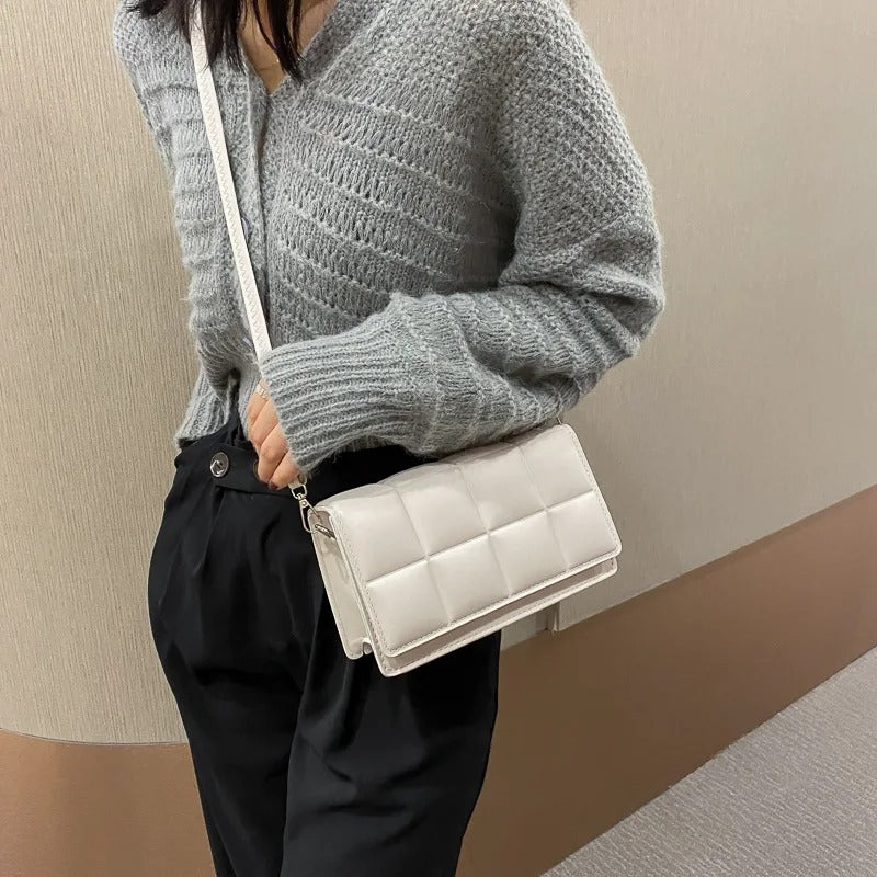Petit sac à bandoulière en cuir pour femmes