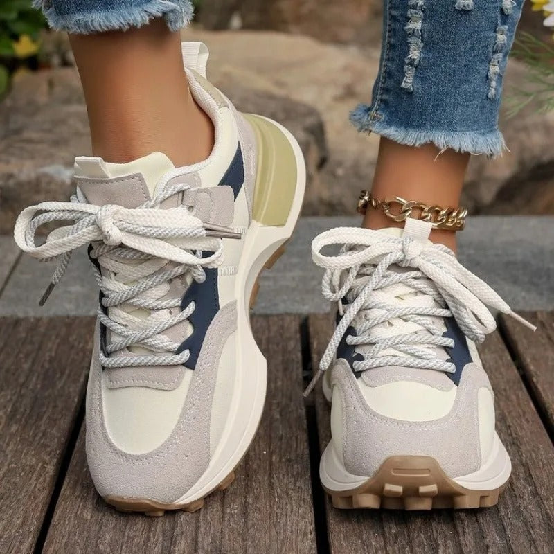 Baskets multicolores pour femmes