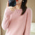 Pull décontracté en tricot pour femmes