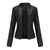 Veste de motard en cuir pour femmes