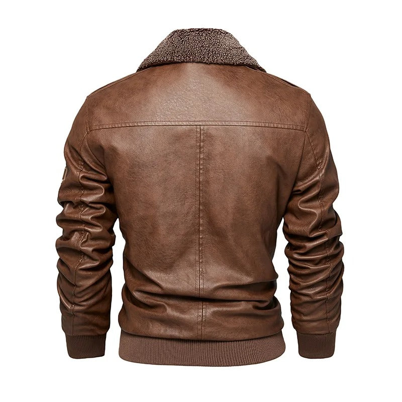 Veste de motard décontractée pour hommes