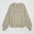 Pull en tricot à épaules tombantes pour femmes