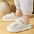 Chaussons pelucheux en mousse à mémoire de forme